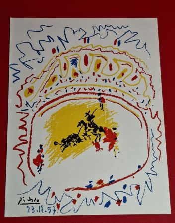 Litografía Picasso - La Petite Corrida 1957