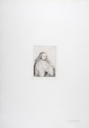 Heliograbado Rembrandt - La petite mariée juive