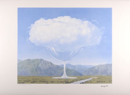 Litografía Magritte - La Philosophie et la Peinture : La corde sensible, C. 1979