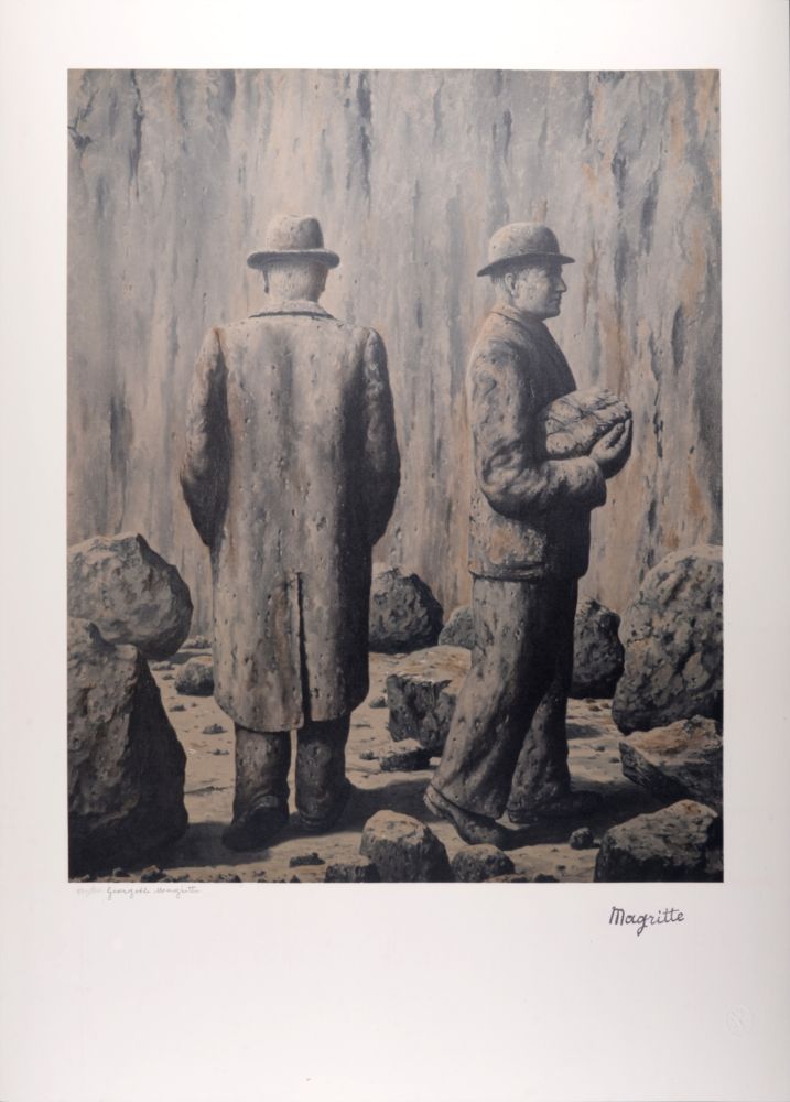 Litografía Magritte - La Philosophie et la Peinture : Le Chant de la violette, C. 1979