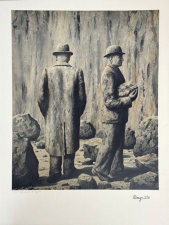 Litografía Magritte - La Philosophie et la Peinture : Le Chant de la violette, C. 1979