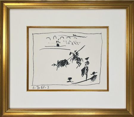 Litografía Picasso - La Pique