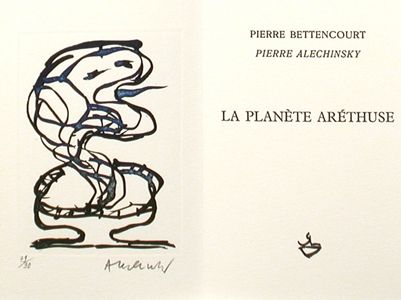 Libro Ilustrado Alechinsky - La planète Arethuse