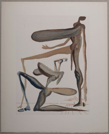 Litografía Dali - La Prodigalité