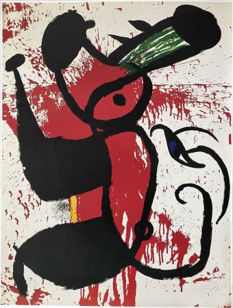Cartel Miró - La Ruisselante (Variante)