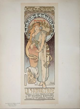 Litografía Mucha - La Samaritaine, 1899 