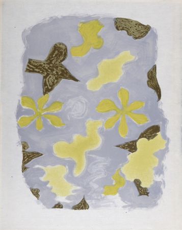 Litografía Braque - La Sorgue, 1963