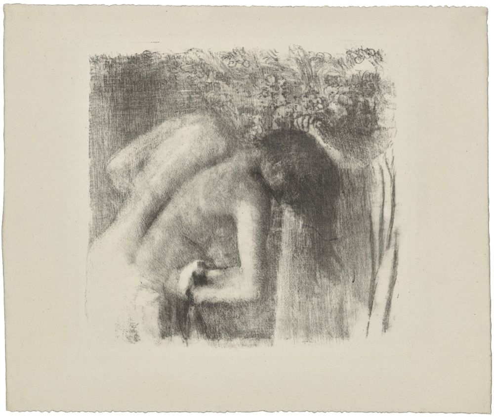 Litografía Degas - La sortie du bain