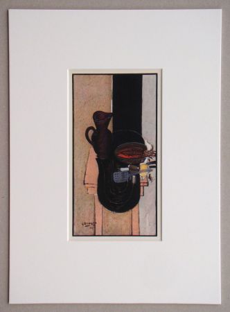 Heliograbado Braque (After) - La table de cuisine, 1942