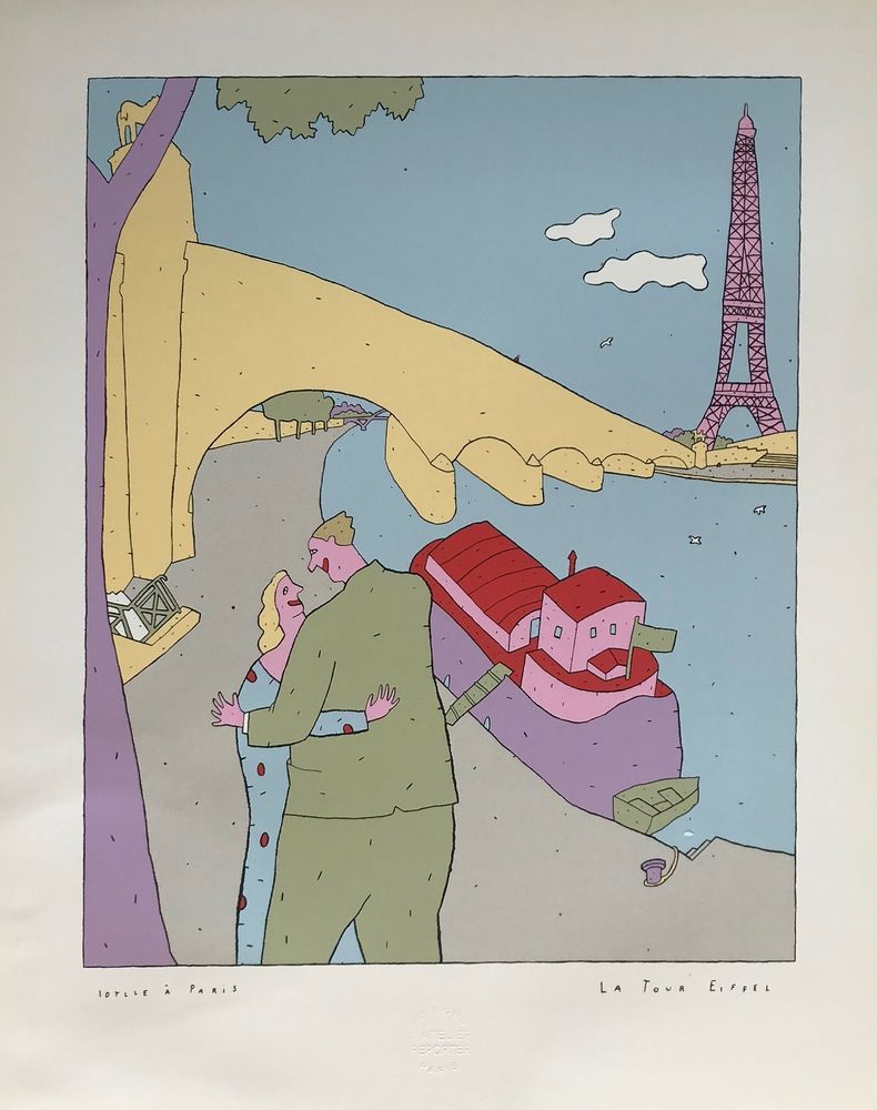 Serigrafía Kœchlin - La Tour-Eiffel