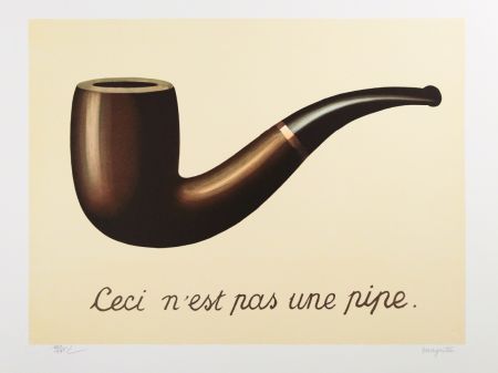 Litografía Magritte - La Trahison des Images