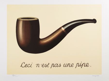 Litografía Magritte - La Trahison des Images (The Treachery of Images)