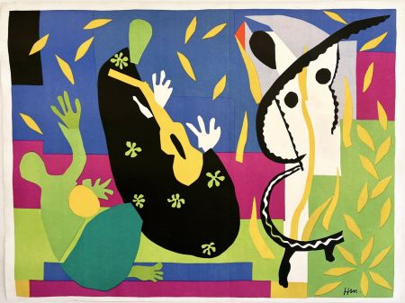 Litografía Matisse - LA TRISTESSE DU ROI. Lithographie (1952)