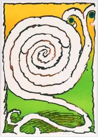 Litografía Alechinsky - Labyrinthe d’apparat V