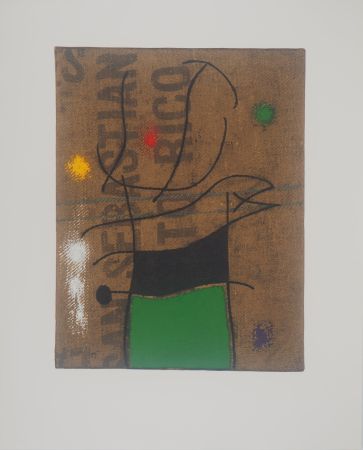 Litografía Miró - L'acrobate