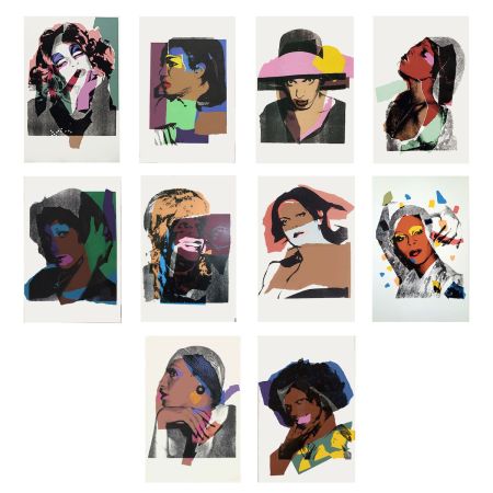 Serigrafía Warhol - Ladies And Gentlemen Complete Portfolio