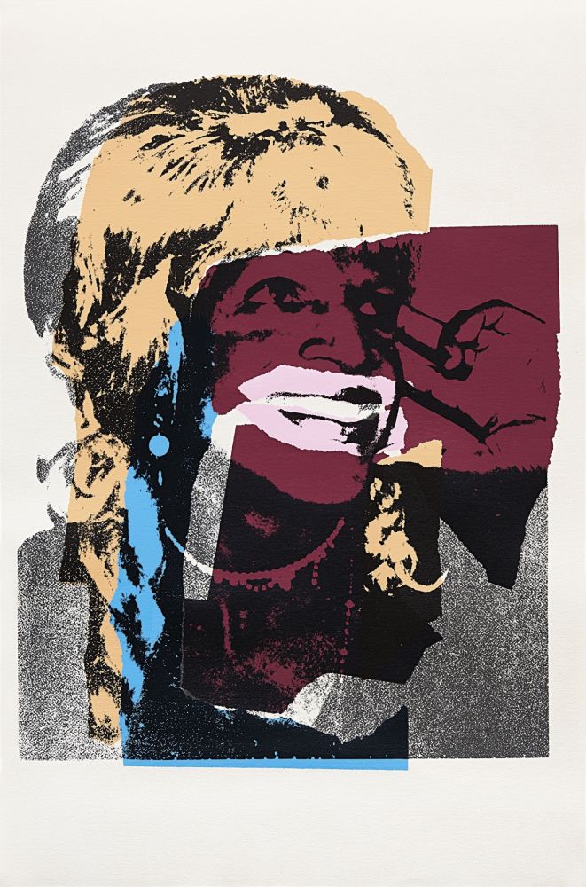 Serigrafía Warhol - Ladies and Gentlemen, Orange (FS II.133)