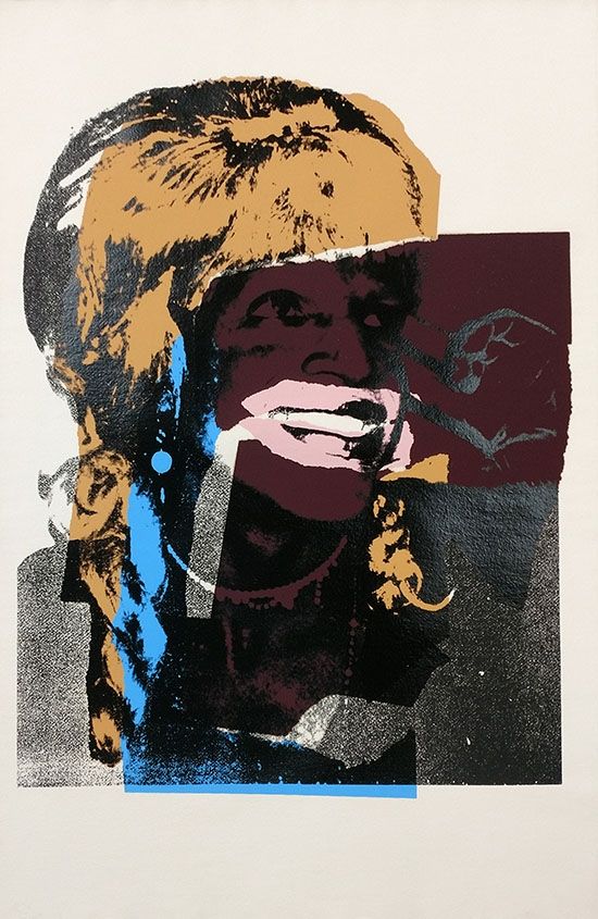 Serigrafía Warhol - LADIES & GENTLEMEN FS II.133
