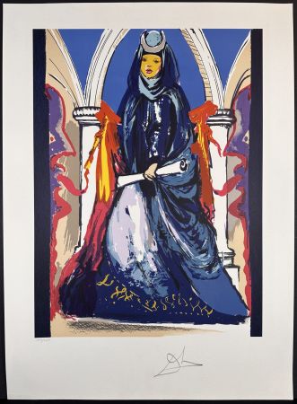 Litografía Dali - Lady Blue