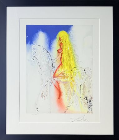 Litografía Dali - Lady Godiva