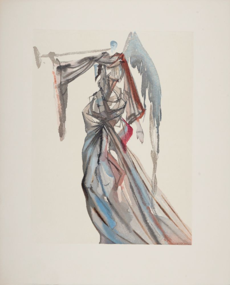 Grabado En Madera Dali - L'Ange du Soleil, 1963