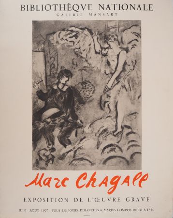 Libro Ilustrado Chagall - L'Apparition, Peintre et ange