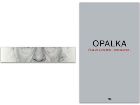 Libro Ilustrado Opalka - L'art en écrit