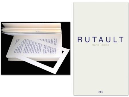 Libro Ilustrado Rutault - L'art en écrit