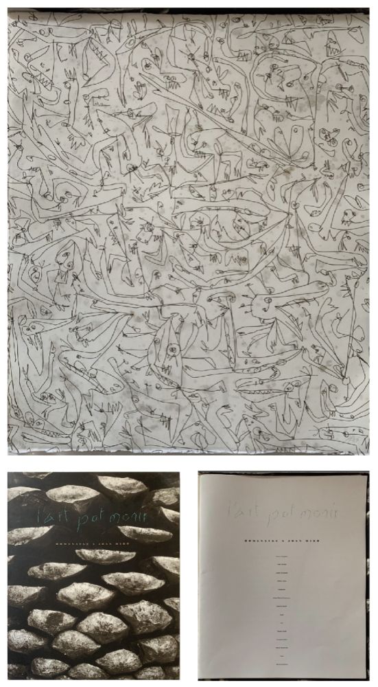 Libro Ilustrado Saura - L’ART POT MORIR. Homenatge a Joan MIRÓ