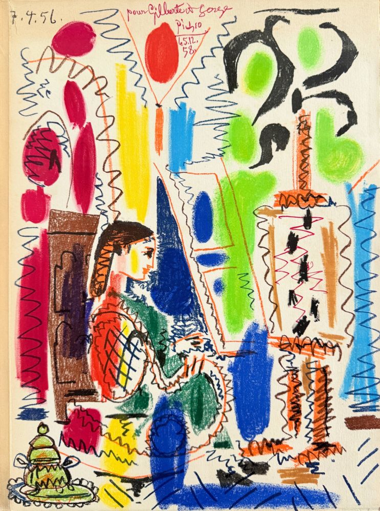 Litografía Picasso - L'atelier de Cannes