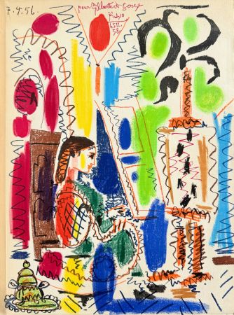 Litografía Picasso - L'atelier de Cannes