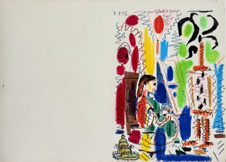 Litografía Picasso - L'atelier de Cannes
