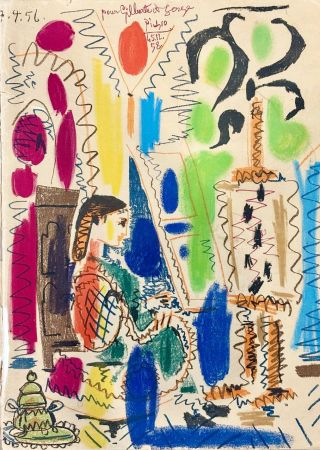 Litografía Picasso - L'Atelier de Cannes (cover for 