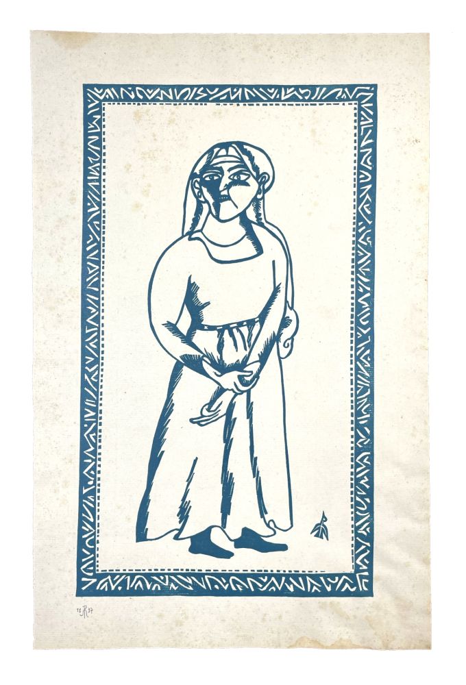 Grabado En Madera Müller - LAÏLA