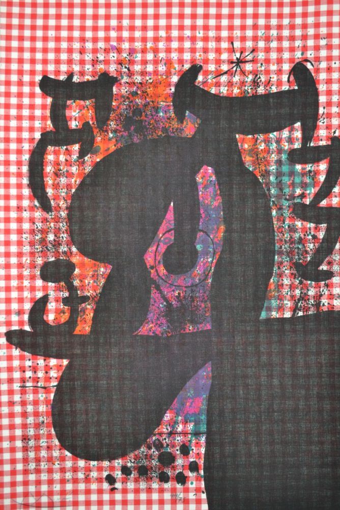 Litografía Miró - Le Bagnard - M594