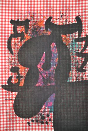 Litografía Miró - Le Bagnard - M594