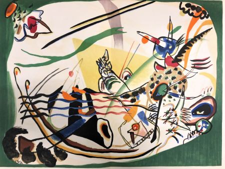 Litografía Kandinsky - Le bord vert