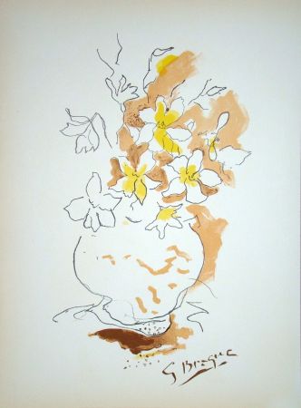 Litografía Braque - Le Bouquet