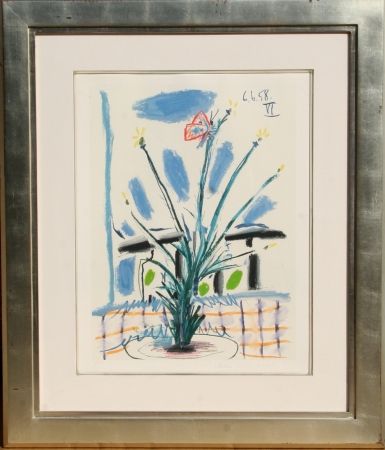 Litografía Picasso - Le Bouquet