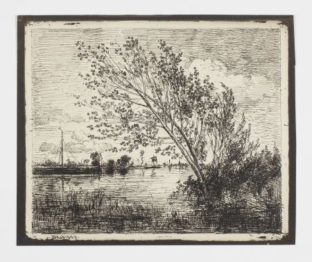 Sin Técnico Daubigny - Le bouquet d'aunes (The bunch of alders)