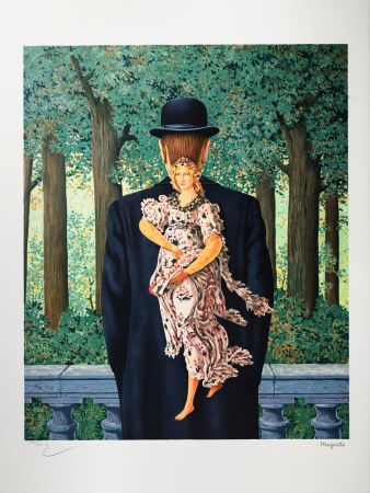 Litografía Magritte - Le Bouquet tout Fait (The Ready-Made Bouquet)