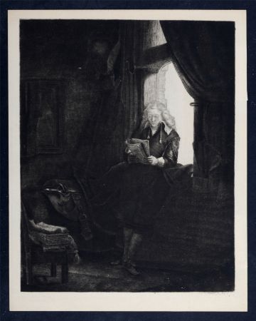 Heliograbado Rembrandt - Le Bourgmestre Six
