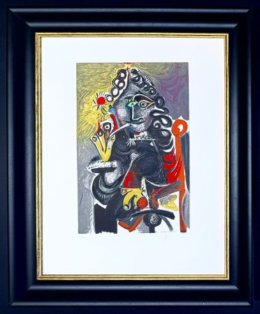 Litografía Picasso - Le cavalier