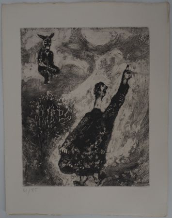 Grabado Chagall - Le charlatan