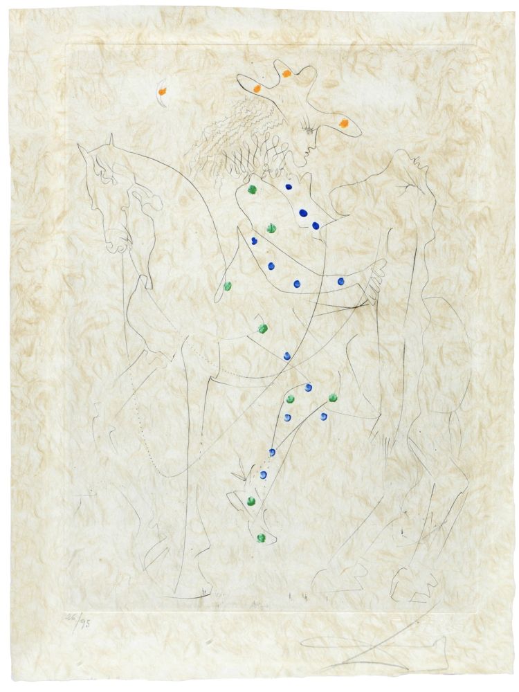 Aguafuerte Dali - Le Cheval de Picasso
