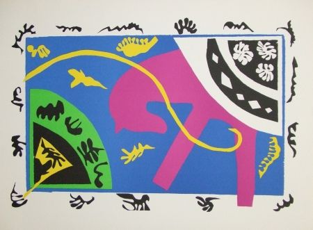 Litografía Matisse - Le cheval l'écuyère et le clown