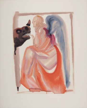 Litografía Dali - Le ciel de Mercure