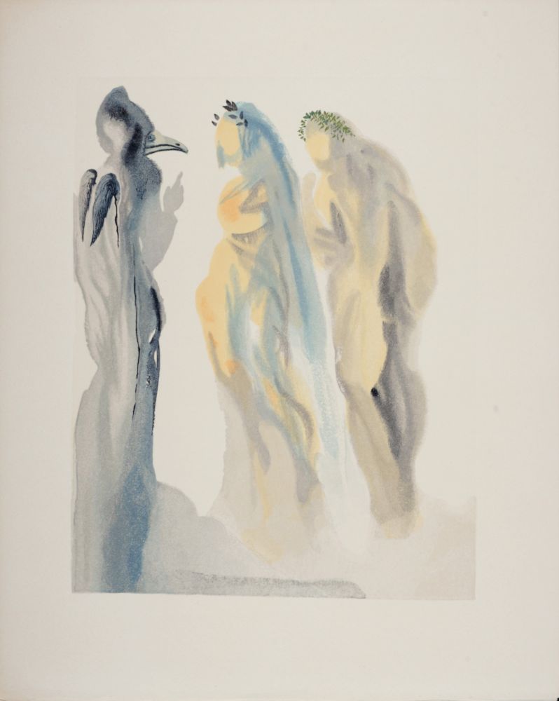 Grabado En Madera Dali - Le Ciel de Vénus, 1963
