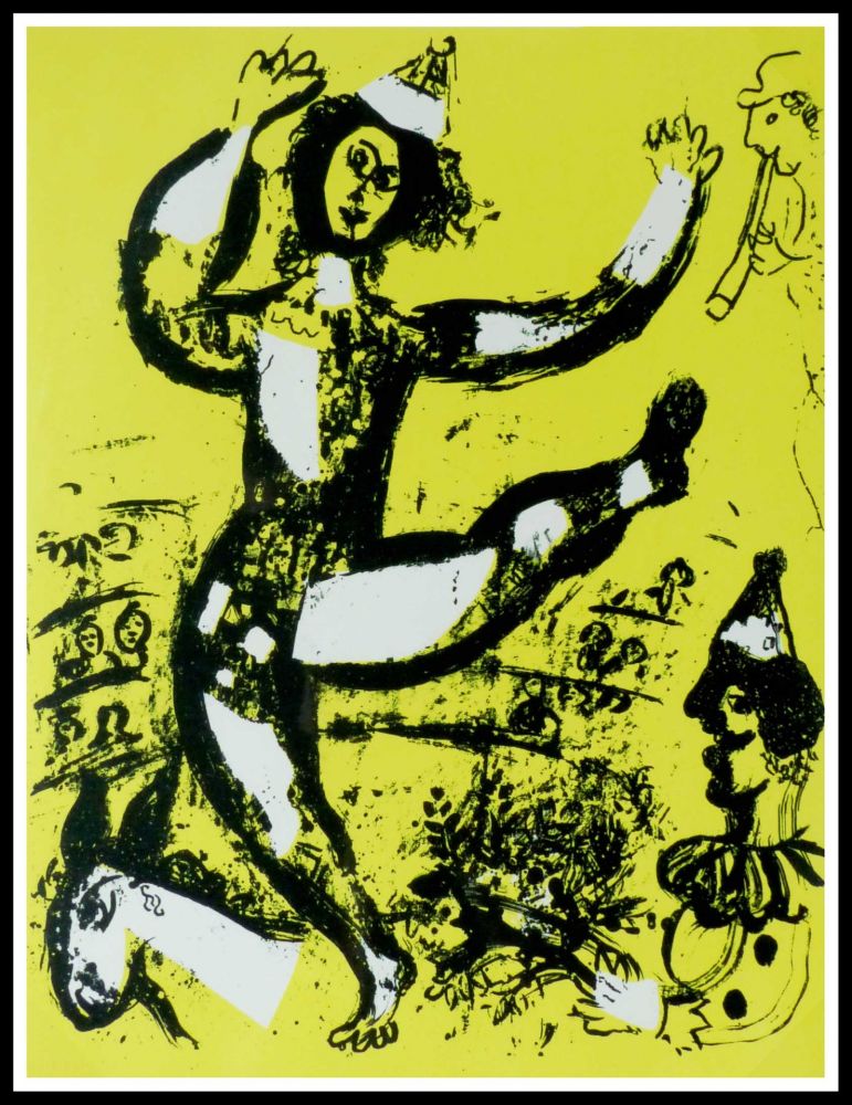 Litografía Chagall - LE CIRQUE