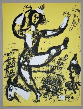 Litografía Chagall - Le Cirque